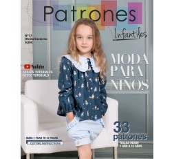 Revista de patrones infantiles nº 24 - Telas Pedro