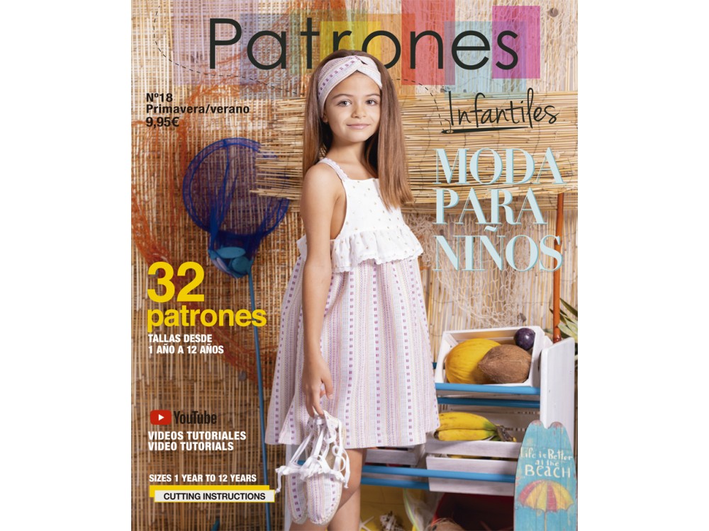 Revista Patrones Infantiles nº 16 ESPECIAL BEBÉS - Trapo's - Telas y tejidos