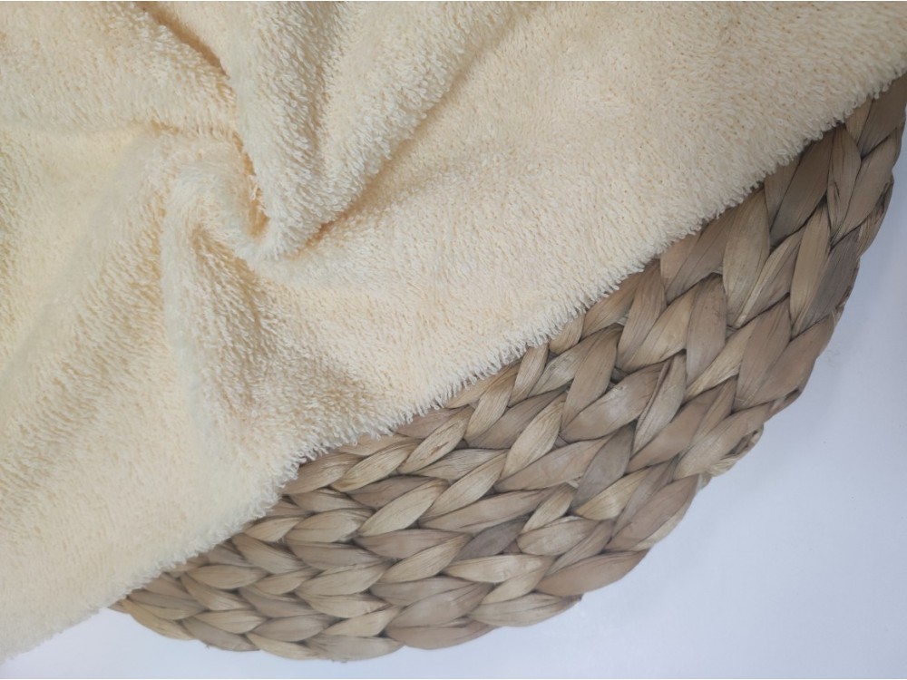 FELPA DE RIZO AMARILLO