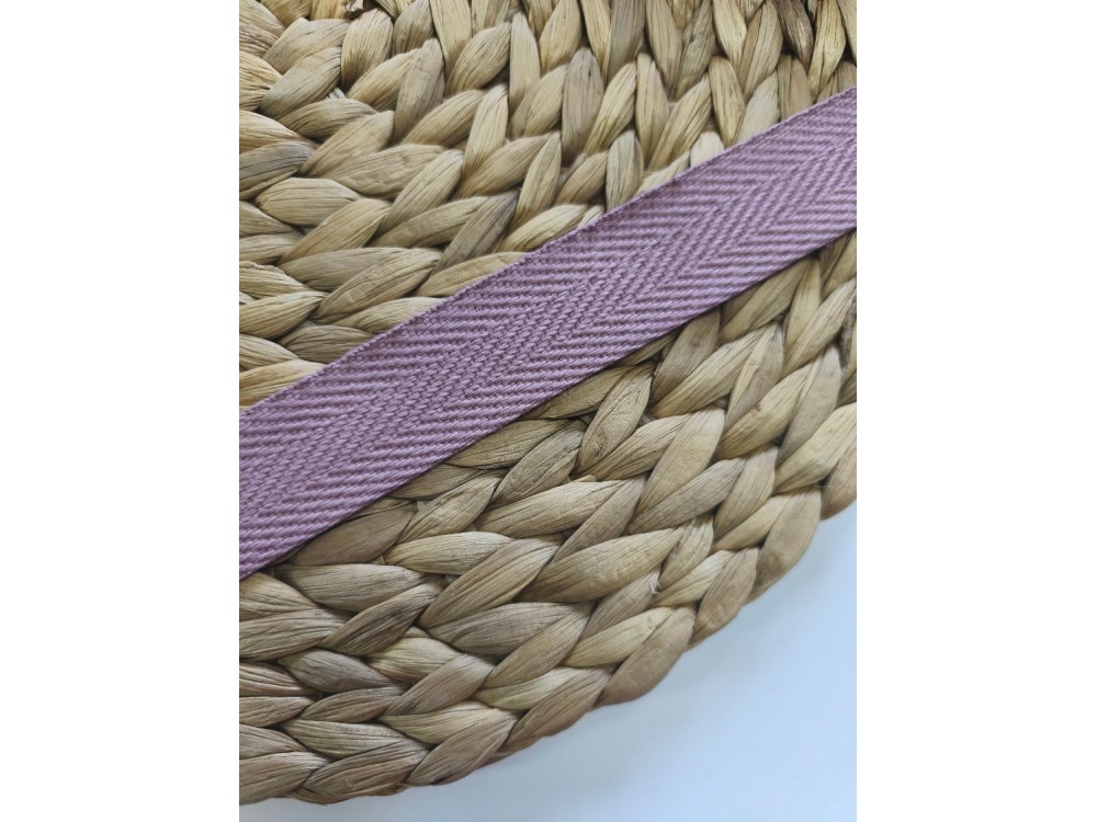 CINTA DE ESPIGA ROSA NUDE 30MM